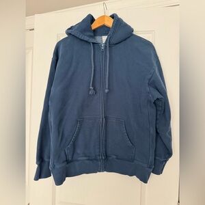 TNA Blue Zip-Up Hoodie